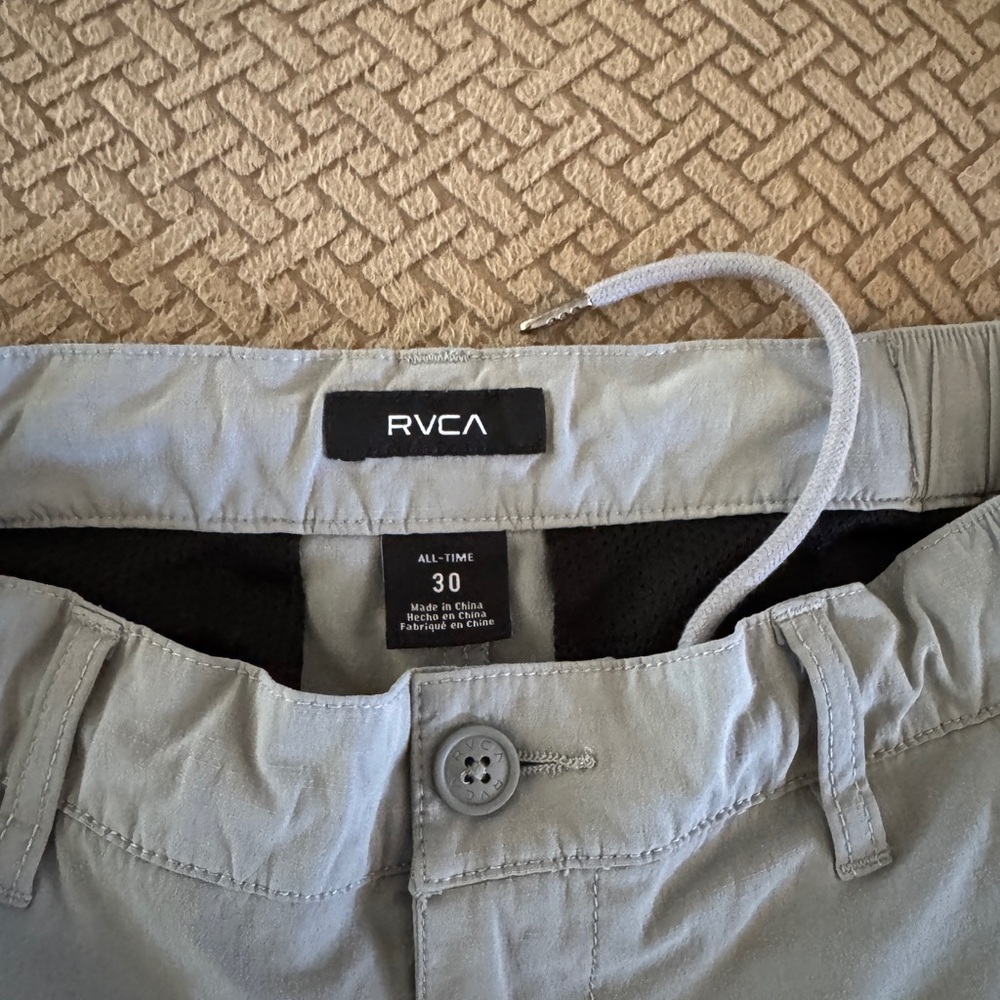 RVCA Men's Light Gray Chinos
